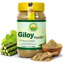 BASIC AYURVEDA Giloy 분말 | 7.05 Oz (200g) | 유기 Tinospora Cordifolia 줄기 분말 | 면역 체계 승압기 & 건강한 소화를 위한 자연적인 Guduchi 추출물