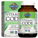 생명 비타민 B 복합체의 정원, 60 Vegan 캡슐, B6, Folate & B12, Methylcobalamin Plus Probiotics로 에너지 및 대사를위한 높은 효능 비타민