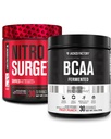 몸 Recomposition, 근육 건물 및 회복을 위한 과일 펀치에 있는 Watermelon & BCAA에 있는 Jacked 공장 Nitrosurge Shred Thermogenic 전 운동