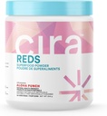 Cira Glow-Getter Reds Superfood Powder - 증가 에너지 및 Gut 건강을위한 산화제 및 폴리 페놀 - 30 서빙, Aloha Punch
