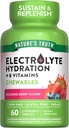 Nature's Truth Electrolyte Tablets | 60 개 | 히라이즈를 위한 비 GMO & 글루텐 프리 킬러블 보충교재 | Berry 풍미