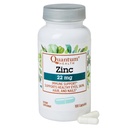 Quantum 건강 아연 Gluconate 22mg 매일 면제 부스트 보충교재 지원 에너지, 건강한 눈, 머리 피부 & 못 - 여자 & 남자를 위한 정유 지원 - 100개의 캡슐
