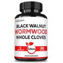 Satoomi 1 Wormwood 캡슐 보충교재에 대하여 5 - 까만 호두, 전체적인 Cloves, 심황 및 Berberine HCl에서 추출해 - 면역 체계 & 소화 건강 - 180 조사 -90 일 공급