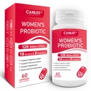 여성 Probiotics120 억 CFUs 18 Strains 3 Prebiotics & Digestive Enzymes 유기 Prebiotic Cranberry 여성 건강 소화 및 면역 지원 비 GMO Soy 글루텐 낙농장 무료