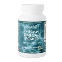 BRAINMD Dr Amen Vegan Omega-3 Power - 60 식물 기반 Softgels - 1,100 EPA 및 DHA의 mg - 초점, 기억 및 심장 건강 지원 - Vegan, 글루텐 무료 및 비 GMO - 30 서빙