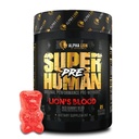 ALPHA LION Pre Workout Powder, Beta Alanine, L-Taurine & Tri-Source Caffeine for Sustained Energy & Focus, Nitric Oxide & Citrulline for Pump (21 서빙, 사자 혈액 맛), 1 팩