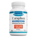 EuroMedica Curaphen 여분 힘 - 건강한 순환 지원을 위한 Curcumin & Boswellia 보충교재 - 합동, 근육 건강 & Endorphin 생산을 지원하는 심황 보충교재 - 60의 정제