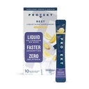 PROTEKT GABA L Theanine Supplement | 성인용 Melatonin-Free Sleep Aid | 야간 지원 및 휴식용 Valerian Root | 성인용 GABA Calm Liquid Drink Mix | 레몬 생강, 팩 10