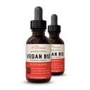 라이브 의식 비타민 B12 하위 언어 액체 드롭 Methylcobalamin 최대 힘 B12 5000mcg 공식 - Vegan B 12 비타민 지원 에너지, 승진 기억 & 원조 면역 체계 (2 팩)