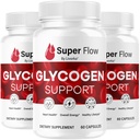 (3 팩) 최고 교류 글리세로 - SuperFlow 글리세로 지원 캡슐, 최고 교류, 글리세로 지원 최고 교류, 공식적인 SupperFlow 글리세로 지원, 최고 교류 글리세로 낙관자, 3 달 동안 90의 캡슐