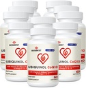Ubiquinol CoQ10-600mg-Softgel, 비타민 E & Omega 3, 6, 9, 높은 흡수 이산화탄소 Q10의 에너지 생산을 위한 강력한 산화 방지제, 시험되는, 600 조사를 가진 활동적인 Coq10 Ubiquinol 보충교재