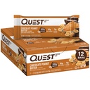 Quest Nutrition Chocolate Peanut Butter Bar, 20g Protein, 1g Sugar, 4g Net Carb, Gluten Free, Keto Friendly, 12 카운트