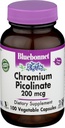 Bluebonnet 영양, 크롬 Picolinate 200mcg, 100 Veggie 캡슐