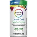 Rainbow Light Mens One Multivitamin, Men's Daily Multivitamin은 비타민 C, 비타민 D 및 아연, 채식주의, 120 카운트와 함께 고순도 면역 지원을 제공합니다.