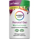 Rainbow Light High-Potency Prenatal One Multivitamin, Prenatal Health Multivitamin 지원 엄마의 건강과 아기의 발달, 비타민 C와 함께, Vegan, 30 조사