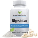 DigestaLax 증가 영양 & 변비 지원 - 쉬운 소화 & 자연적인 대장 흡수 + 가스, 빙, 및 주름을 잡는 기복, Gut 건강을 위한 칼슘 혼합, 60 Veggie 캡슐을 개량하는 도움