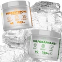 Turkesterone & Tongkat Ali Real Lab-Verified Sulforaphane 보충교재, 봉사 증가 체력 당 Ajuga Turkestanica - (60의 캡슐)