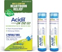산 Reflux, Heartburn, Indigestion, Bloating 및 Upset Stomach의 기복을위한 Go Travel Essential에 Boiron Acidil - 2 카운트 (160 펠릿)