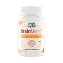 기억 초점 보충교재 - 개량한 인지 기능을 위한 Omega-3, Bacopa 및 Plasmalogens를 가진 뇌 지원 - 농도와 기억 - 비 GMO, 60 Softgels