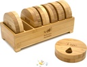e-Pill Bamboo Weekly Pill 주최자, 7 일 알약 상자 정제, 비타민 또는 보충제