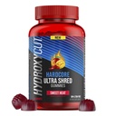 Hydroxycut 하드 코어 Ultra Shred Gummies, 달콤한 열 - 99 % Stimulant Free - Capsaicin & B 비타민 포함 - 여성 및 남성