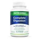 효소 과학 완전한 소화 - 여성을 위한 소화 효소 및 probiotics를 가진 남자를 위해 - 소화를 위한 3-in1 Gut 건강 지원 - 소화 건강 - Enzimas 소화기 y probioticos - 30의 캡슐