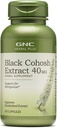 GNC 초본 플러스 검정 Cohosh 추출물 40mg 보충교재, 채식주의자, Menopause를 위한 지원, 100개의 서빙