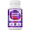 비타민 B6 연구와 마그네슘 글리세라이드는 흡수, 1350mg 완전히 킬레이트 - 지원 수면, 스트레스 완화, 에너지, 근육 크림 - 글루텐 무료, NonGMO, 180 Vegan 캡슐