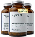 ALGAECAL - 식물 Bone 힘을 위한 비타민 D3 (1000 IU)를 가진 근거한 칼슘 보충교재는, 여성 & 남자를 위한 13의 무기 지원 뼈 건강, 유기 칼슘 (750 mg)를, 90의 모자, 3 달 공급 포함합니다