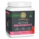 Sunwarrior Pre 운동 분말 에너지 음료 | Vegan Plant-Based Supplement | 펌프, 히드라, 초점, 내구시간, & 강도 빌더 | 수박 맛 30 인분 | Active Preworkout