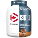 Dymatize ISO100 Whey Protein Powder Isolate, 초콜릿 땅콩 버터, 단백질 25g, 5 파운드, 5.5g BCAAs, 120 Cal 미만., 글루텐 무료, 1g 지방, 1g 설탕, 2g Carb (71 서빙)