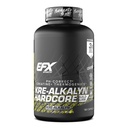 EFX Sports Kre-Alkalyn 하드 코어 | Thermogenic pH Correct Creatine Monohydrate Pill Supplement | 에너지 및 힘 사전 운동 | 60 서빙, 180 캡슐
