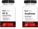 GF-9 및 OxyDrene Men의 성능 스택 30 일 공급 – 향상된 물리적 성능, 에너지 및 지구력을위한 VO2 Max 및 NAD + 플러스 에너지 및 드라이브를 지원하는 중요한 펩타이드를 밀어