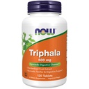 지금 식품 보충제, Triphala 500 mg, Harada, Amla 및 Behada의 조합, 120 정제
