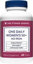 비타민 Shoppe No Iron, Multi-Mineral Supplement, Supports Energy Production, 지원 심혈관, 비전 및 면역 건강 (60 정제)