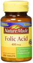 Nature Made Folic Acid (400 mcg) 정제, 250 카운트, 2 팩