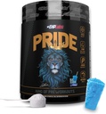EHP Labs Pride Pre 운동 분말 에너지 보충교재 - 남자 & 여자를 위한 설탕 자유로운 운동, BCAA를 가진 에너지 분말 부스트 음료 - Caffeine의 280mg - 파랑 Slushie (40 봉사)