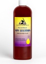 Lecithin Soy Unbleached 유동성 액체 유화제 Emollient 안정제 순수한 16 oz