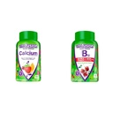 Bone 및 Teeth Support & Extra Strength Vitamin B12 Gummy Vitamins for Energy Metabolism Support 및 Nervous System Health Support에 대한 비분해성 체질 칼슘 거미 비타민