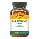 국가 생활 L 글루타민 500 mg B6 - 근육 회복, 내구시간 및 운동 성능 지원 - Vegan, 글루텐 - 무료, 코셔 아미노산 보충 - 100 캡슐