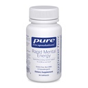Pure Encapsulations Rapid Mental Energy - 뇌 건강을 지원하는 Vegan 메모리 보충 - Ginkgo Biloba Extract, Alpinia Galanga & American Ginseng Extract - 비 GMO 및 글루텐 - 무료 30 캡슐
