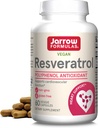 Jarrow Formulas® Resveratrol 100 mg, 규정식 보충교재, 심혈관 기능, 60 Veggie 캡슐, 60 일 공급을 위한 산화 방지제 지원