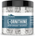 Earthborn 성분 (200 캡슐 L Ornithine HCl, 아미노산, 단백질 종합