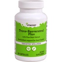 Vitacost Trans-Resveratrol Plus -- 60 채식 캡슐