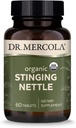 Mercola Organic Sting Nettle Dietary Supplement, 60 서빙 (60 정제), 비 GMO, Gluten Free, Soy Free, USDA Organic