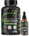 Zenmen Immune 지원 번들 : Tick Immune 지원 및 달콤한 Wormwood Tincture