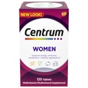 여성을 위한 Centrum Multivitamin, 철, 비타민 D3, B 비타민 및 산화 비타민 C 및 E, 글루텐 무료, 비 GMO 성분을 가진 Multivitamin/Multimineral 보충교재 - 120 조사