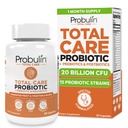 Probulin 총 치료 Probiotic 보충, 매일 Gut, 소화, 그리고 면역 건강 Probiotics 캡슐 남성과 여성, 20 억 CFU, Vegan, 30 카운트 병
