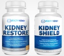 Kidney Restore & Kidney Shield 2-Pack 번들 Kidney Cleanse, Support Kidney Function, Renal Health 등