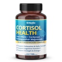마그네슘, Ashwagandha, Lion 's Mane & 10 Mushroom Complex와 Cortisol 건강 보충 – Relaxation, Focus & Energy Support – 150 캡슐 – Sotalix – USA Made, GMO-Free